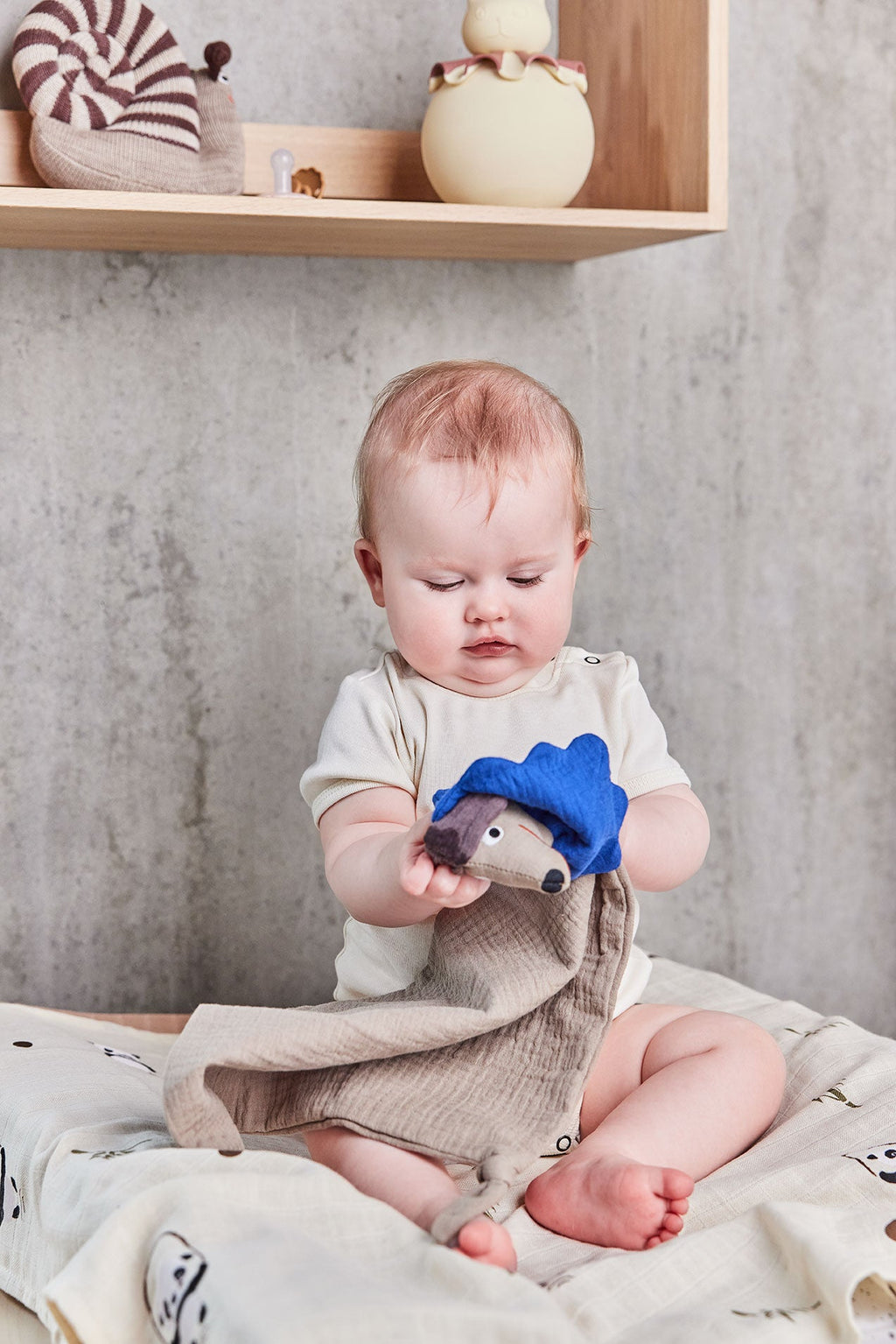 OYOY MINI | Hunsi Dog Cuddle Cloth
