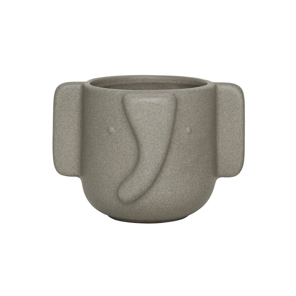 OYOY MINI | Elephant Pot | GRIJS