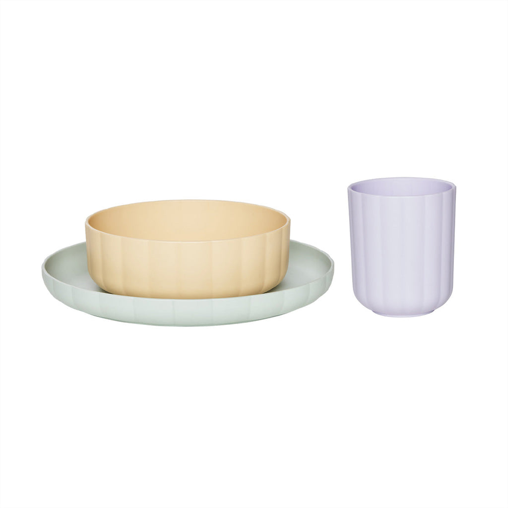OYOY | PULLO PLATE & BOWL | Pastel