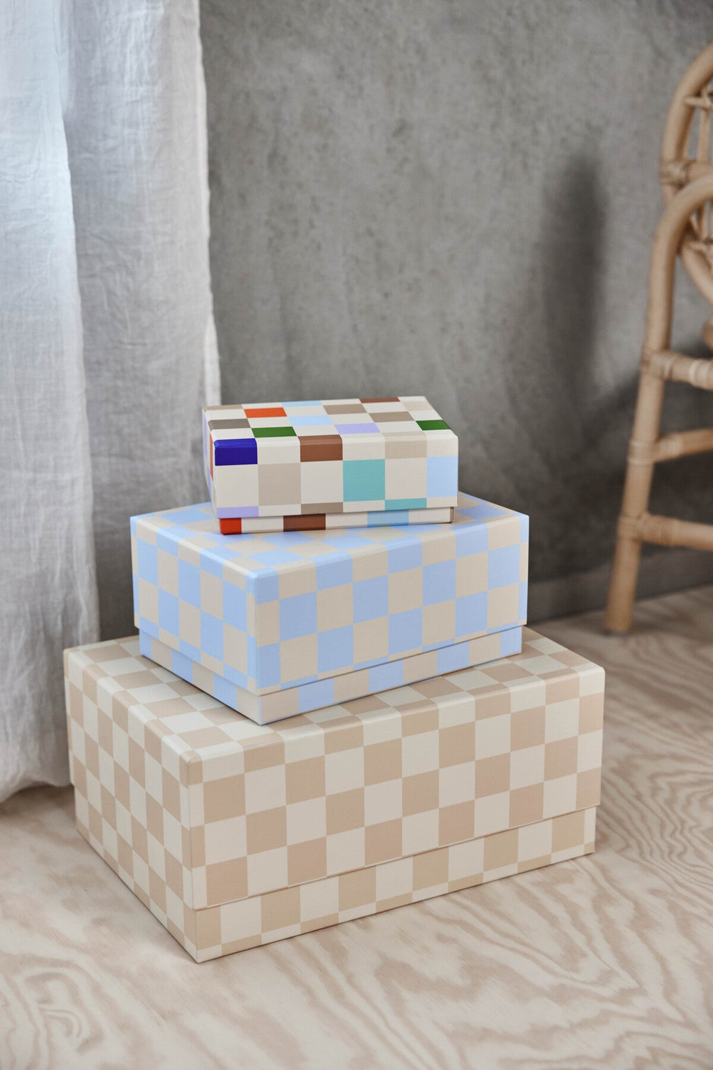 OYOY MINI | MANA STORAGE BOX MIX - SET OF 3