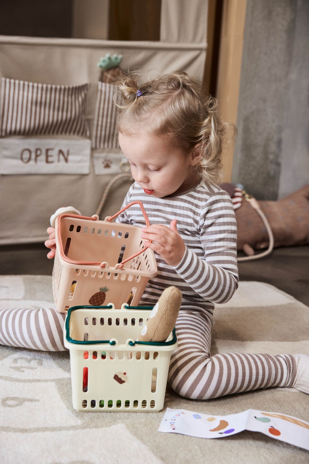 OYOY MINI | YUMMY SHOPPING BASKET