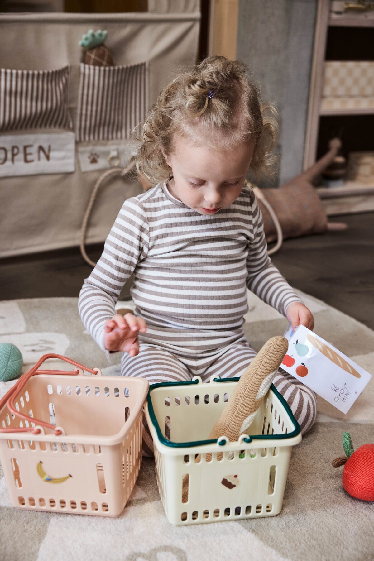 OYOY MINI | YUMMY SHOPPING BASKET
