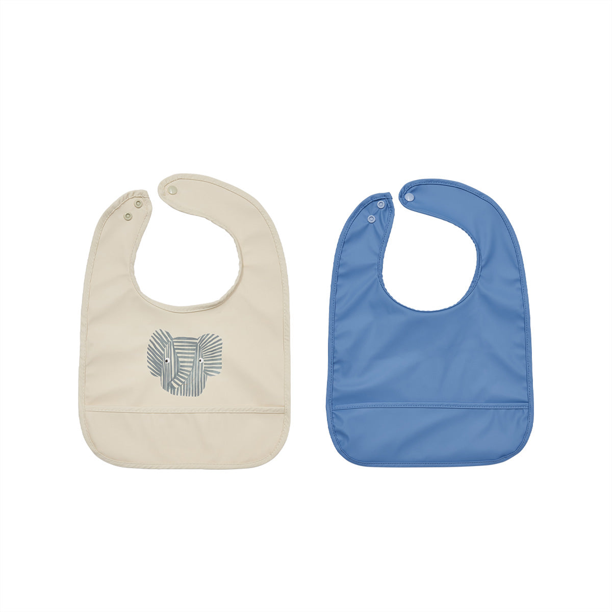 OYOY MINI | ERIK ELEPHANT BIB | SET OF 2