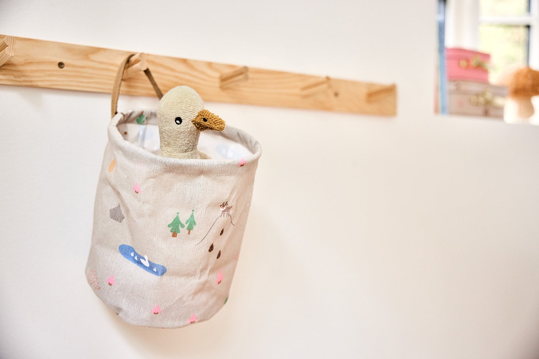 OYOY MINI | DEER & DUCK STORAGE BASKET - SET OF 2