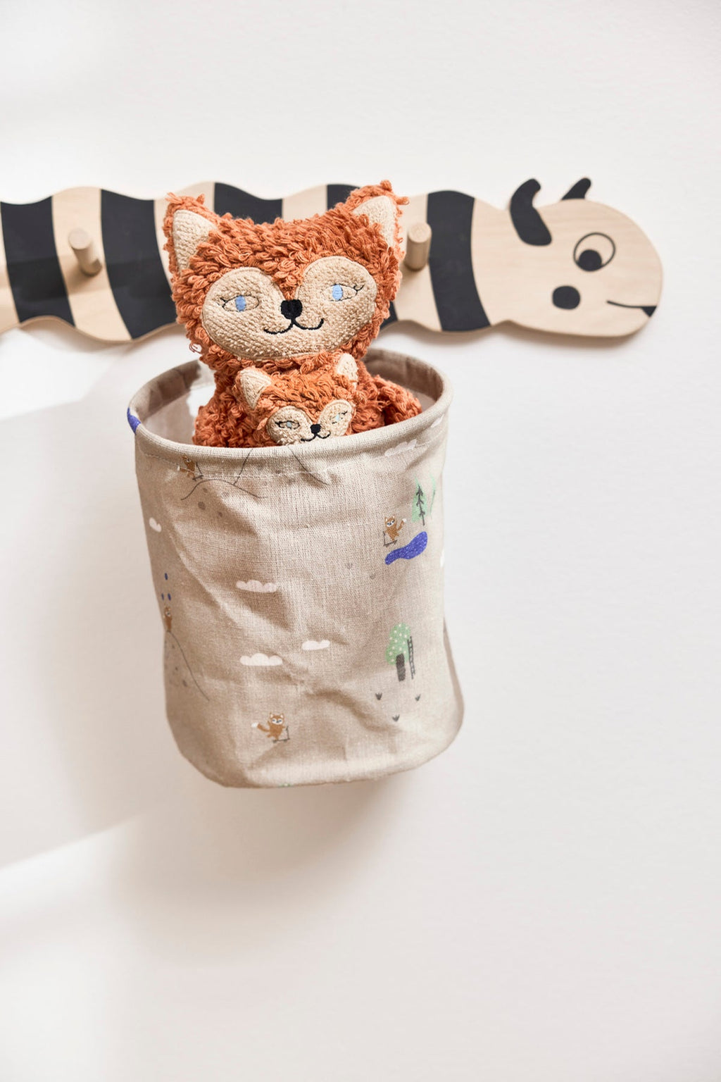 OYOY MINI | DEER & DUCK STORAGE BASKET - SET OF 2