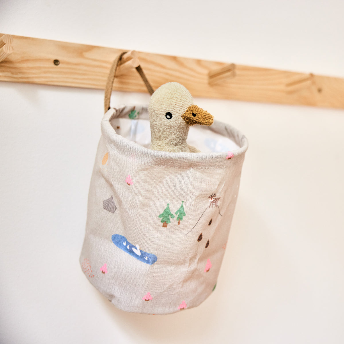 OYOY MINI | DEER & DUCK STORAGE BASKET - SET OF 2