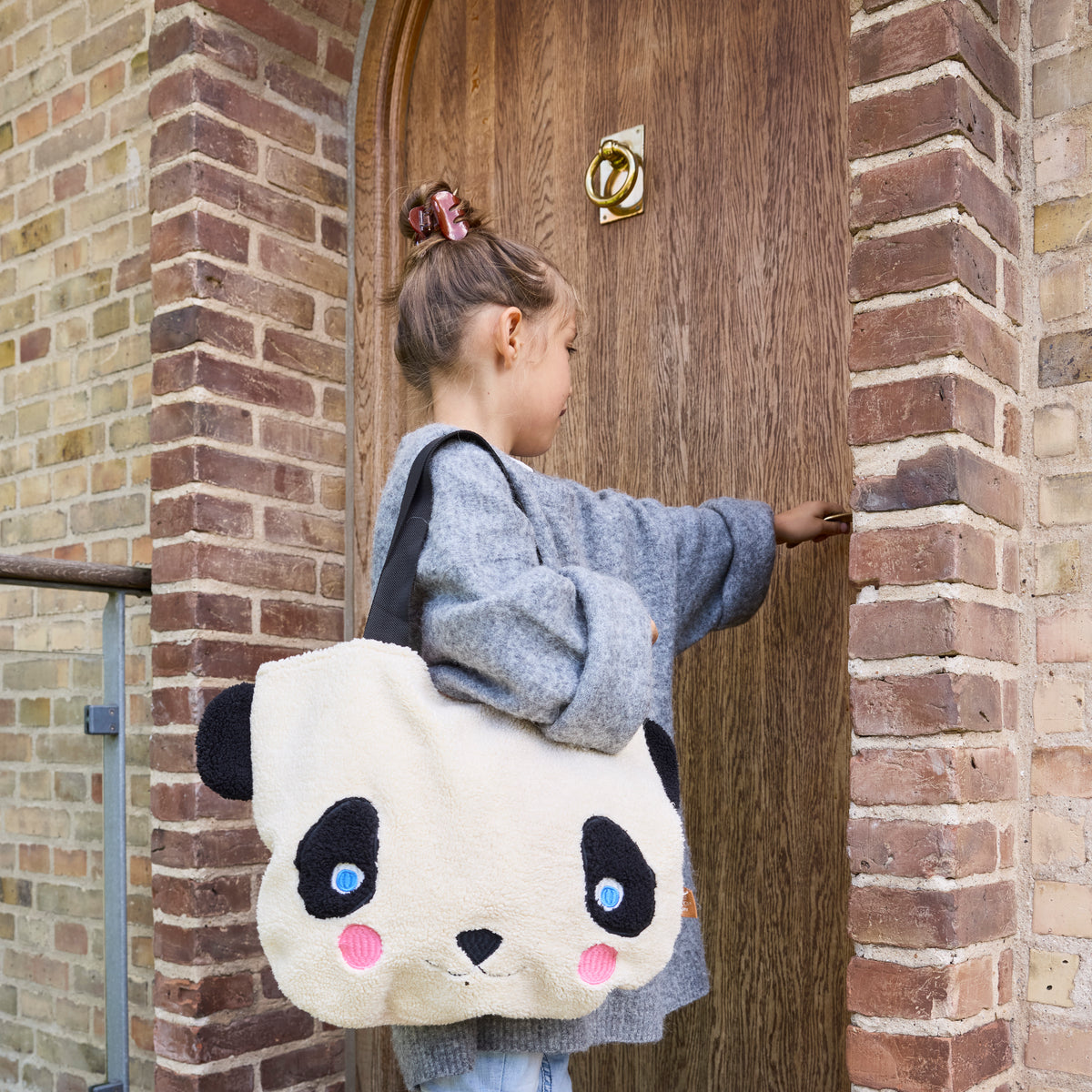 OYOY MINI | DARLING PANDA TOTE BAG | SPEELSE KATOENEN TAS