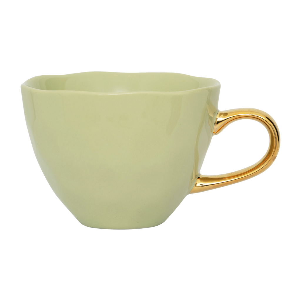 Urban nature culture good morning collectie koffie kopje thee kop goud 

