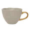 Urban nature culture good morning collectie koffie kopje thee kop goud taupe
