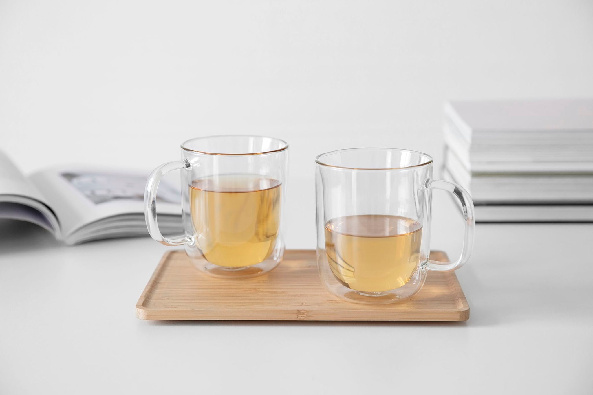 VIVA | DUBBELWANDIGE KOFFIE-/THEEGLAZEN (SET OF 2) | 400 ML