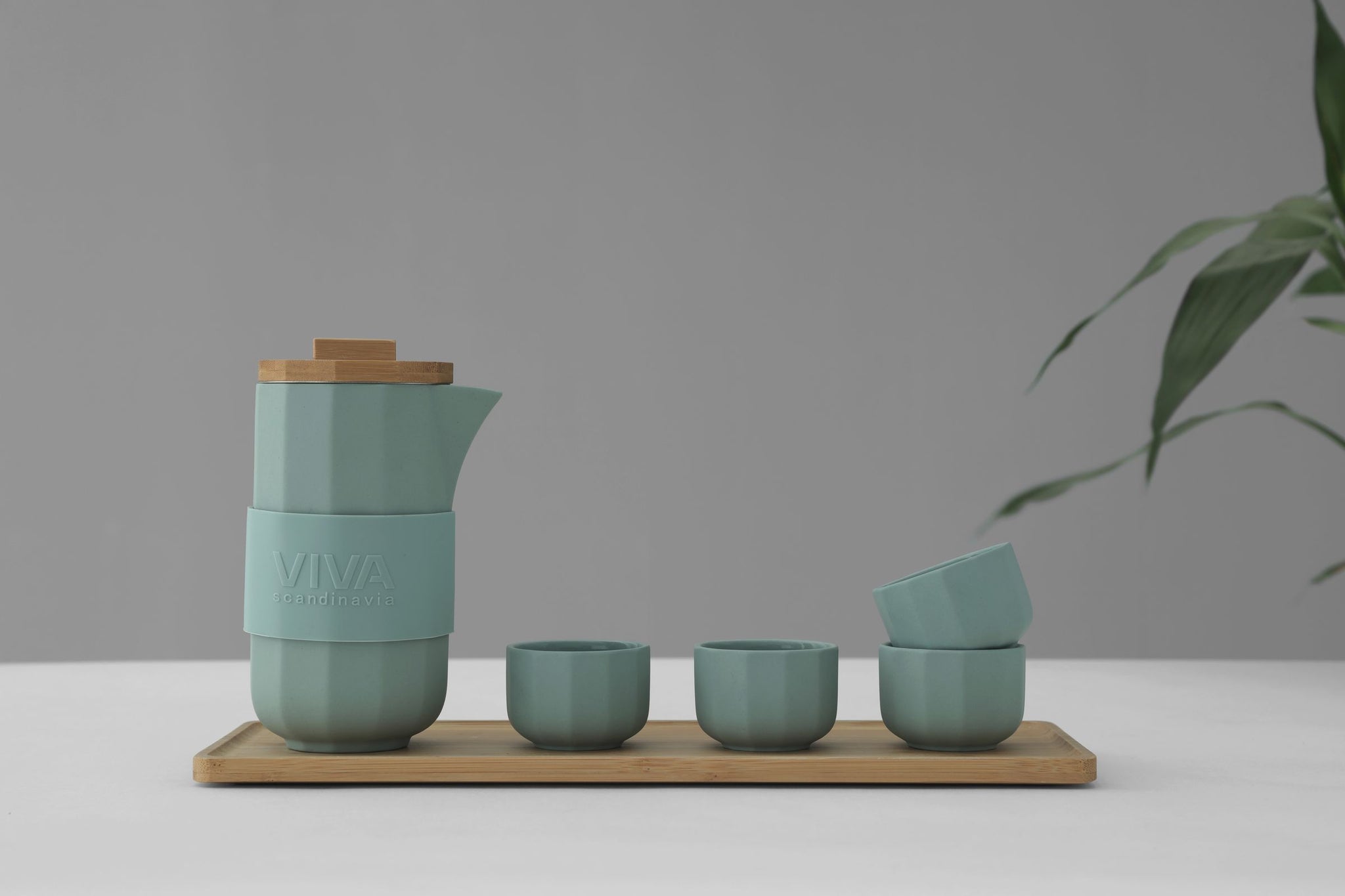 VIVA | ALEXANDER LUXE THEESET | BLAUW GRIJS
