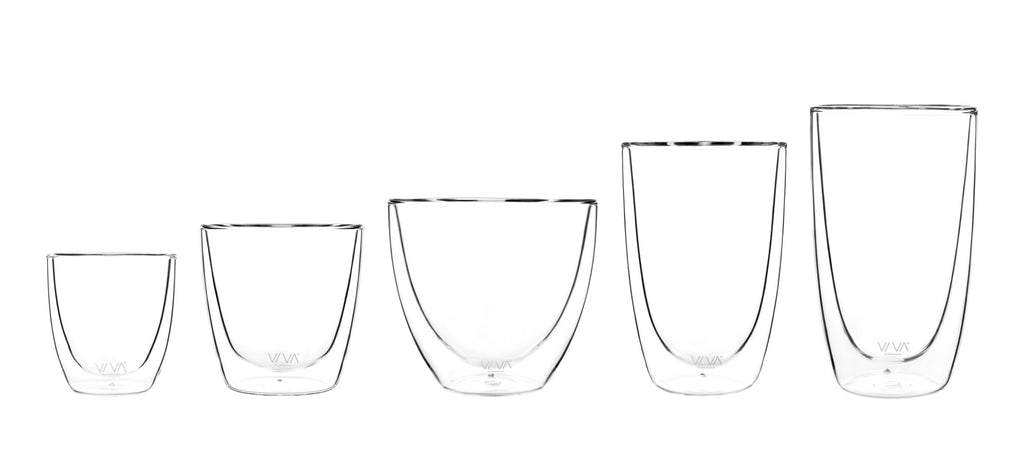 VIVA | LAUREN DUBBELWANDIGE KOFFIE-/THEEGLAZEN (SET OF 2) | 390 ML