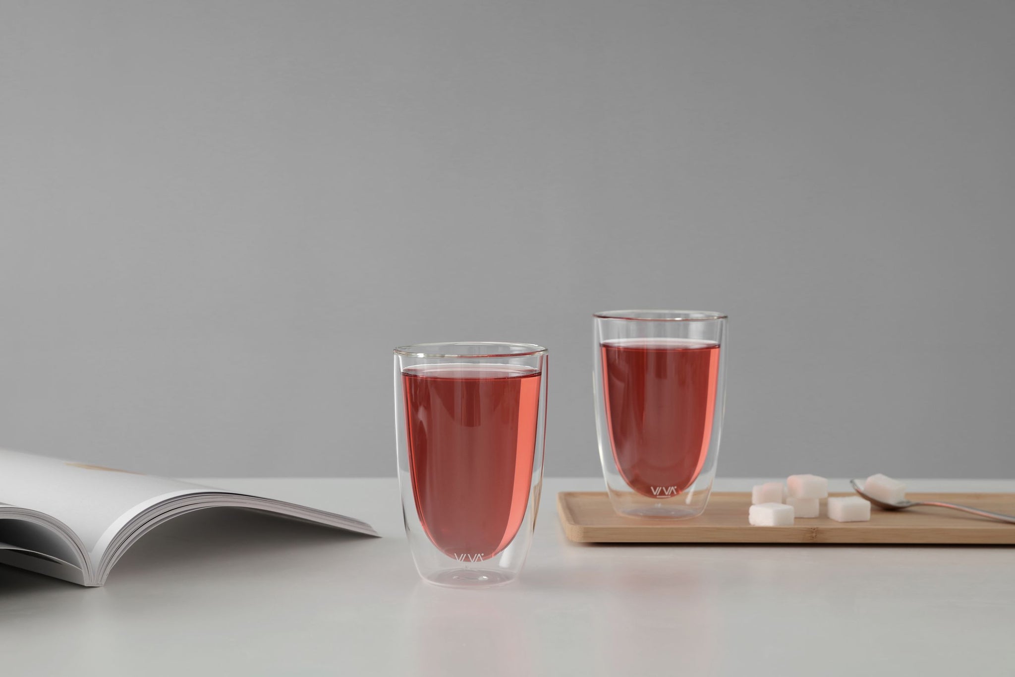 VIVA | LAUREN DUBBELWANDIGE KOFFIE-/THEEGLAZEN (SET OF 2) | 390 ML