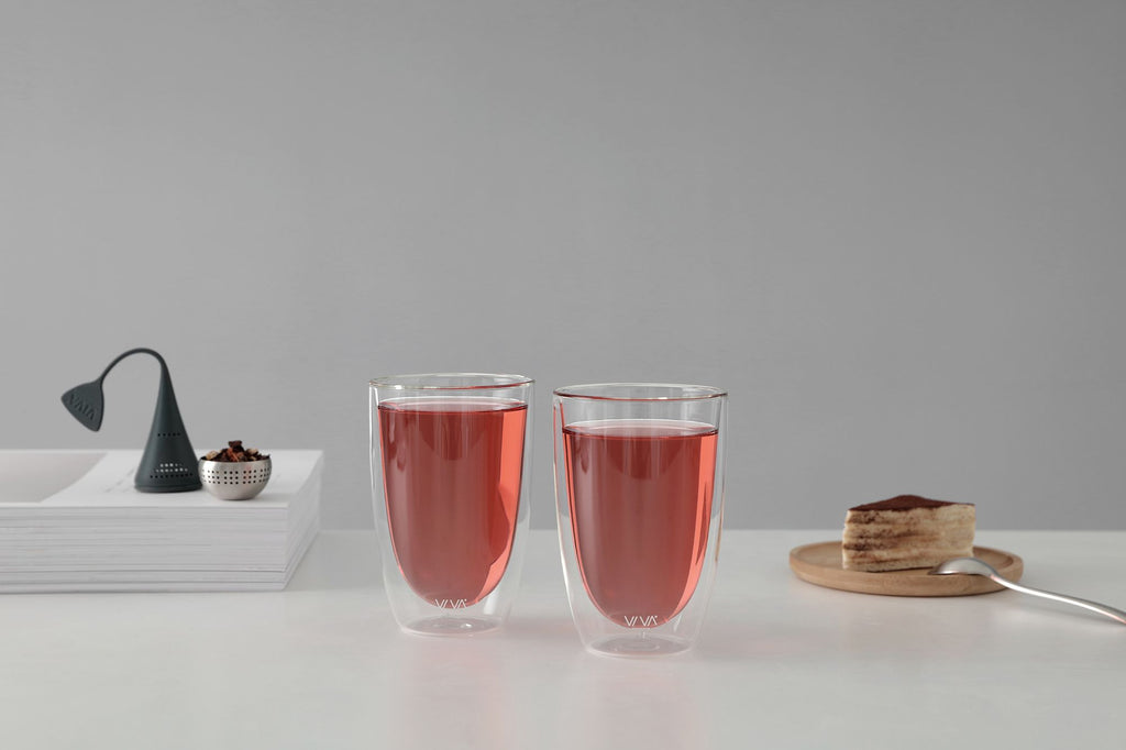 VIVA | LAUREN DUBBELWANDIGE KOFFIE-/THEEGLAZEN (SET OF 2) | 390 ML