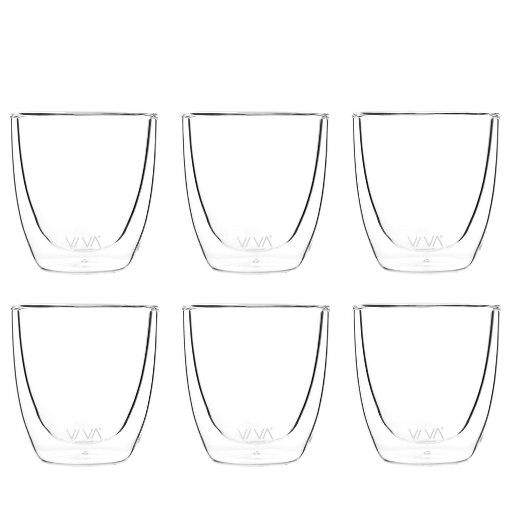 VIVA | LAUREN DUBBELWANDIGE GLAZEN (SET OF 6) | 110 ML