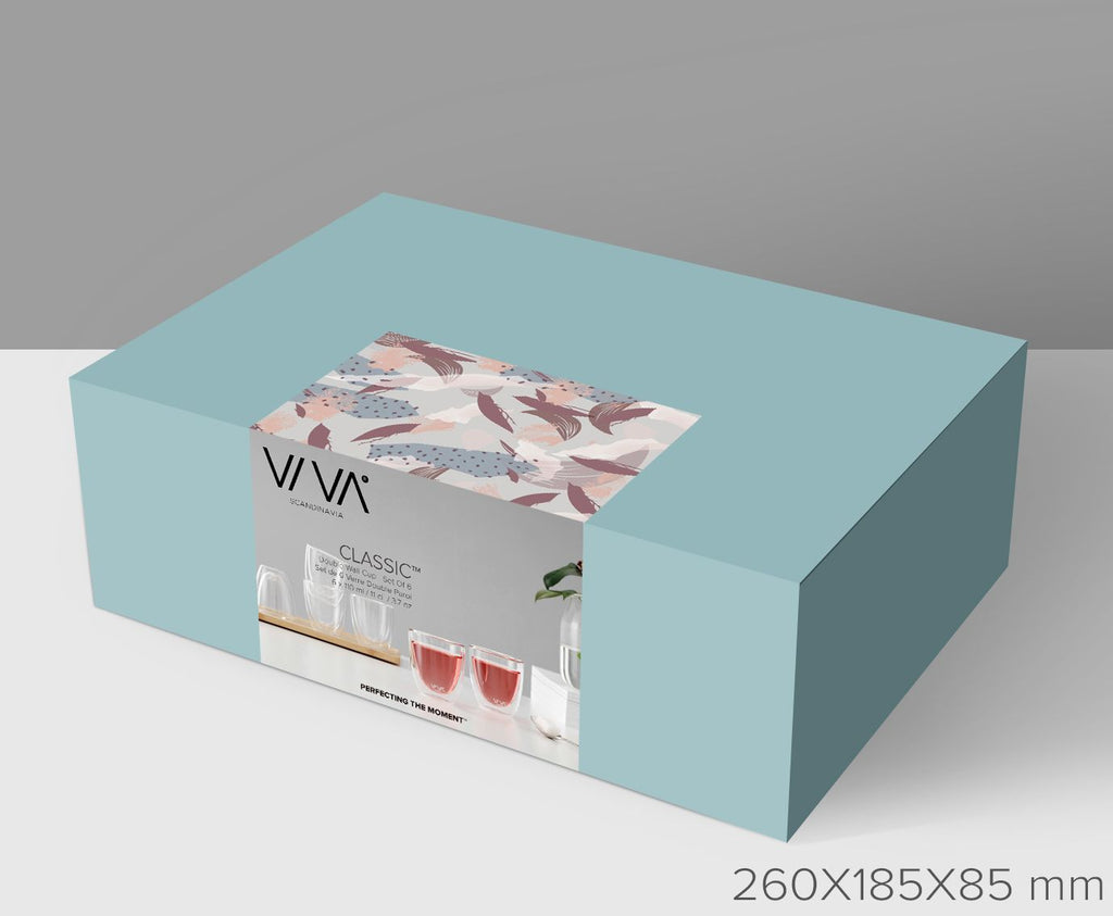 VIVA | LAUREN DUBBELWANDIGE GLAZEN (SET OF 6) | 110 ML