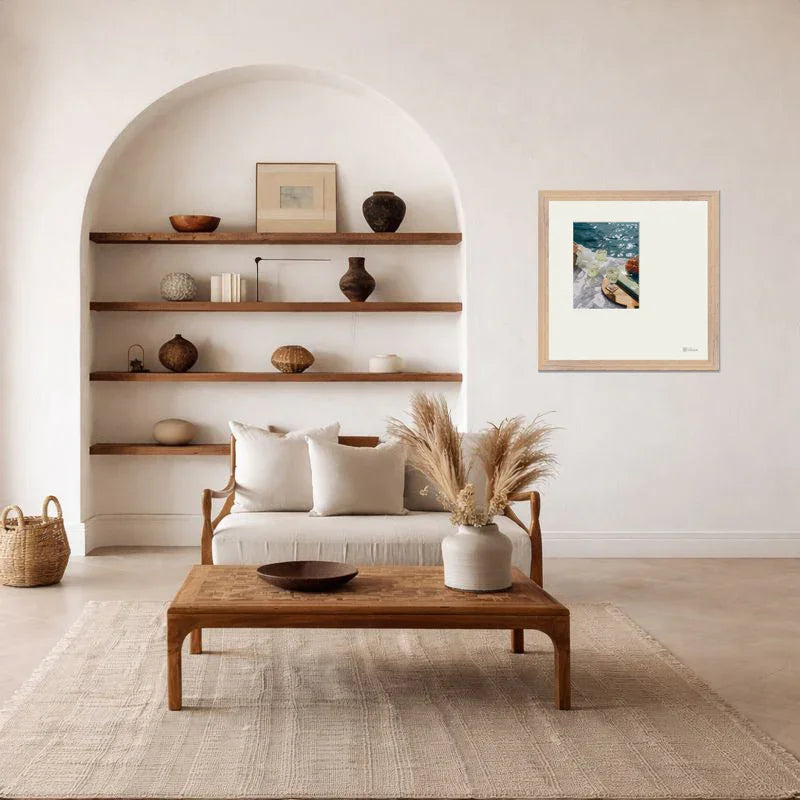 ibiza stijl wanddecoratie 