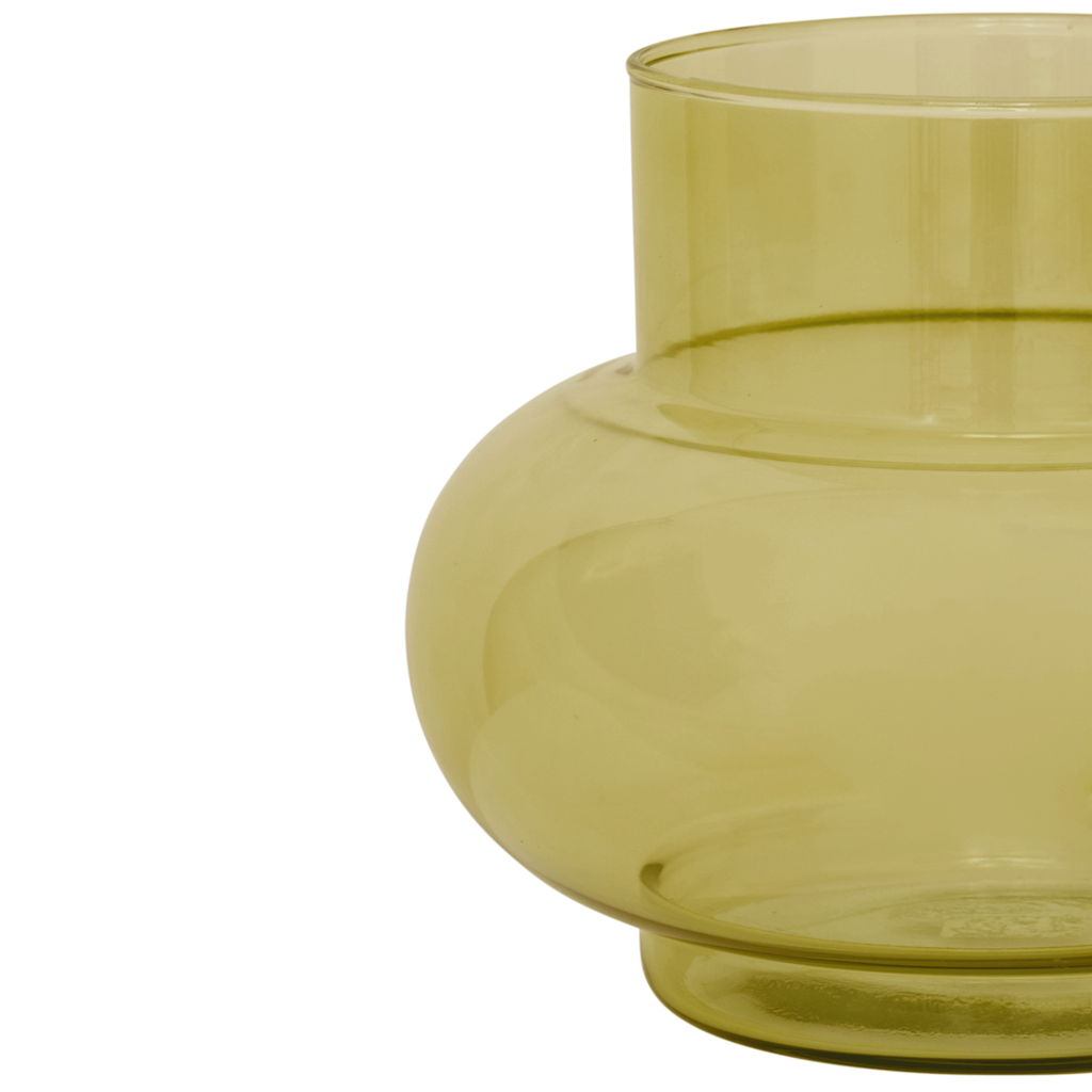 urban nature vaas groen glas