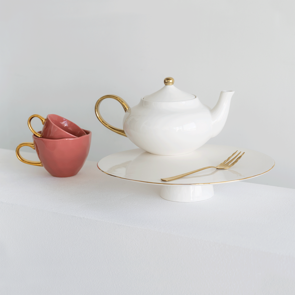 Urban nature culture good morning collectie koffie kopje thee kop goud 
